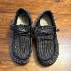 Hey Dude Men's Dark Gray Slip-On Loafers